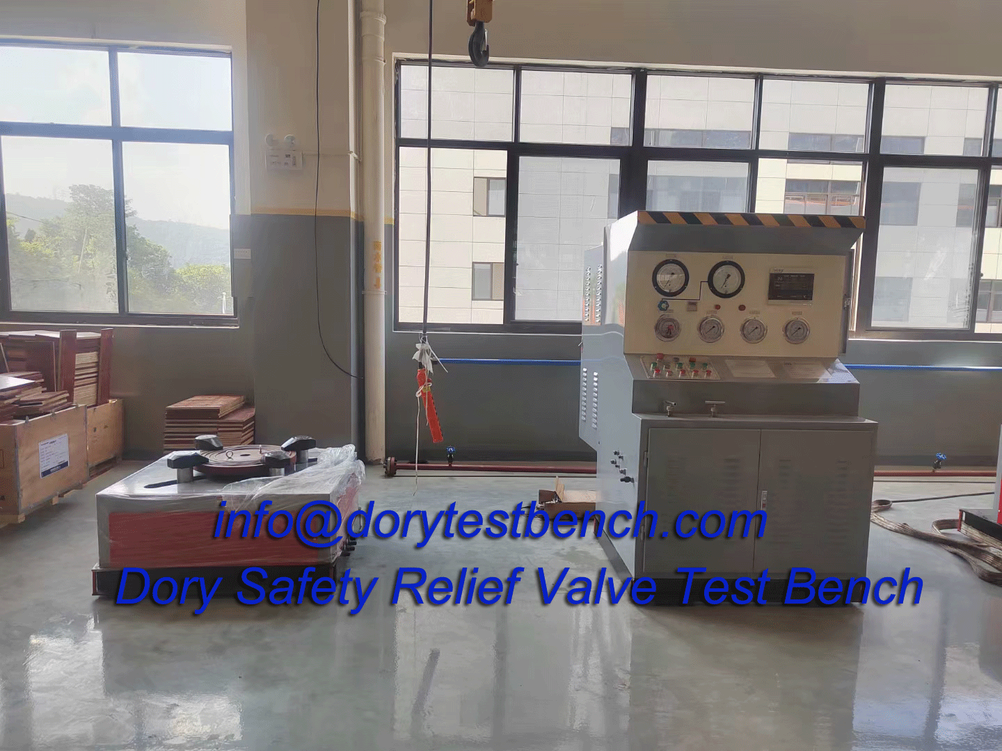 Safety Relief Valve Test Bench