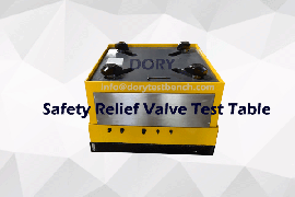 Safety Relief Valve Test Table 